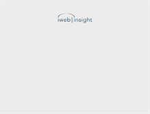 Tablet Screenshot of iwebinsight.com